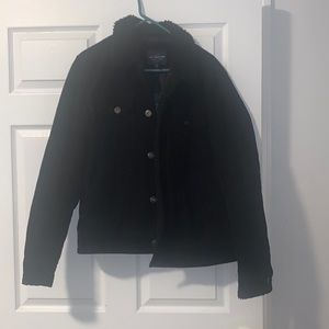 Black Lucky Brand Jean Jacket size L